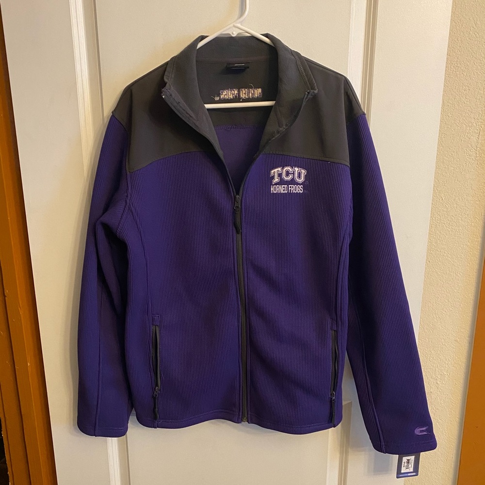 NWT Texas Christian University Mens Jacket